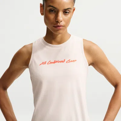 Nike Women's  Acg "solar Chase" Dri-fit Trail Running Tank Top In Multi