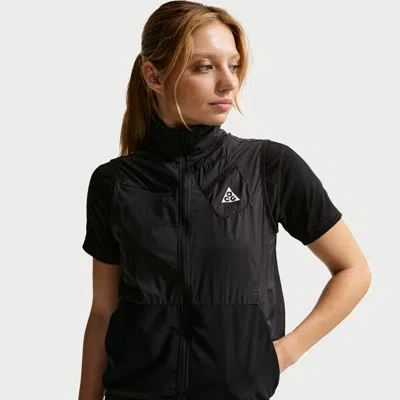 Nike Women's  Acg Trail Running Vest In Black