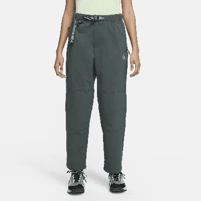 Nike Women's  Acg "uv Hike" Mid-rise Trousers In Green