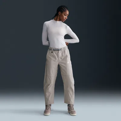 Nike Women's  Acg Uv Protection Repel Hiking Pants In Grey