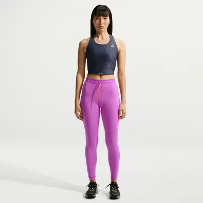 Nike Women's  Acg "wildsee" Base Layer Leggings In Purple