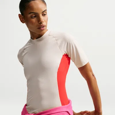 Nike Women's  Acg "wildsee" Dri-fit Short-sleeve Base Layer Top In White