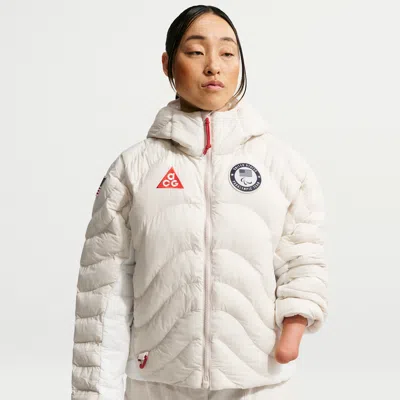 Nike Women's  Acg X United States Paralympic Team Therma-fit Adv Jacket In White