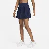 Nike Women's Advantage Dri-fit Printed Tennis Skirt In Blue