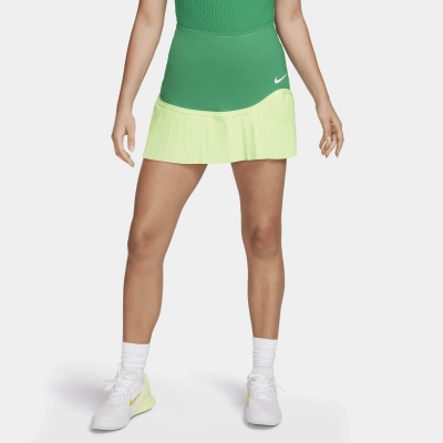 Nike Women's Advantage Dri-fit Tennis Skirt In Green
