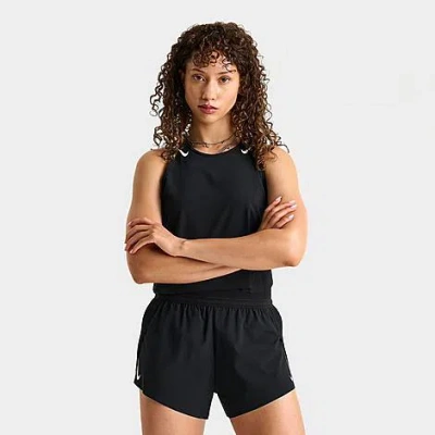 Nike Women's Aeroswift Dri-fit Adv Crop Tank Top In Black