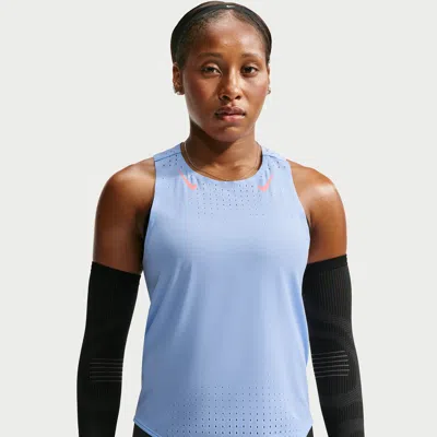 Nike Women's Aeroswift Dri-fit Adv Running Singlet In Blue