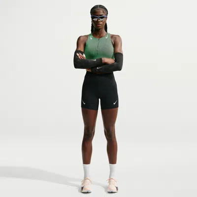 Nike Women's Aeroswift Dri-fit Adv Tight Running Shorts In Green