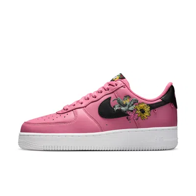 Nike Women's Air Force 1 '07 Premium "flowers" Shoes In Pink