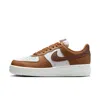 Nike Womens  Air Force 1 07 Trend Rm In Fauna Brown/hazelnut/white