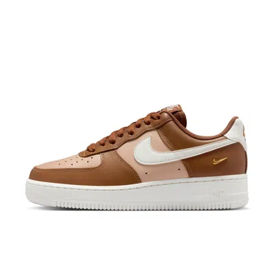 Nike Women's Air Force 1 '07 Shoes In Brown
