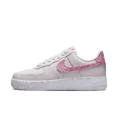 Nike Women's Air Force 1 '07 Shoes In Pearl Pink/coral Chalk/white