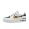 Nike Women's Air Force 1 Shadow Shoes In White