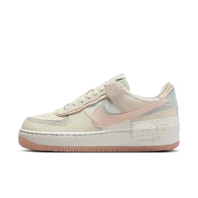 Nike Women's Air Force 1 Shadow Shoes In White