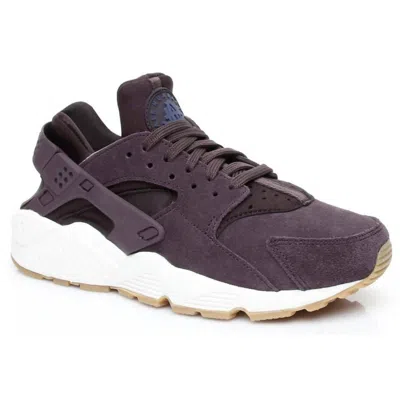 Nike Women's Air Huarache Run Shoes In Port Wine/gum In Purple