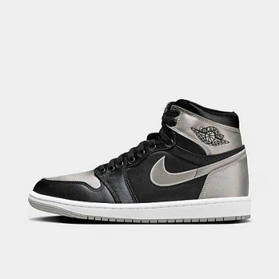 Nike Women's Air Jordan Retro 1 High Og Se Casual Shoes In Black/medium Grey/white