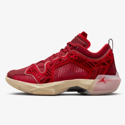Pre-owned Nike Women's Air Jordan Xxxvii 37 Low Shoes 'university Red' (dv9989-601)