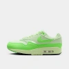 Nike Women's Air Max 1 '87 Shoes In Vapor Green/green Strike/barely Volt/black