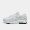 Nike Women's Air Max 1 Casual Shoes In White/football Grey/platinum Tint/black