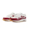 Nike Air Max 1 Lx Sail/team Red-sail Fj3169-100 Women's In Multi