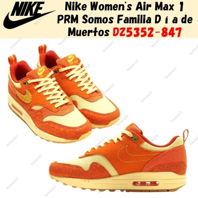 Pre-owned Nike Women's Air Max 1 Prm Somos Familia Día De Muertos Dz5352-847 Women's Size In Multicolor