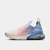 Nike Women's Air Max 270 Casual Shoes In Aluminum/sail/alabaster/pink Foam