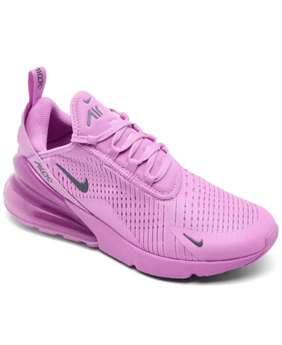 Nike Women's Air Max 270 Casual Sneakers From Finish Line In Multi