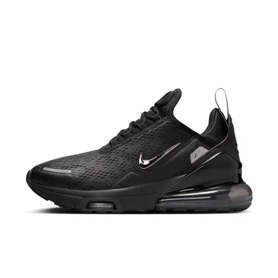 Nike Women's Air Max 270 Premium Shoes In Black