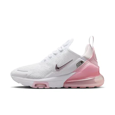 Nike Women's Air Max 270 Premium Shoes In White