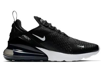 Pre-owned Nike Women's Air Max 270 Running Shoes In Box In Black/anthracite White