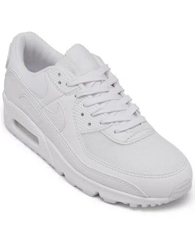 Nike Women's Air Max 90 Casual Sneakers From Finish Line In White