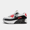 Nike Multicolor Air Max 90 Lv8 Sneakers In Summit White/black/wolf Grey/smoke Grey/infrared