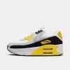 Nike Women's Air Max Lv8 Casual Sneakers From Finish Line In White/wolf Grey/black