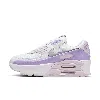 Nike Air Max 90 Sneakers White/wolf Grey/hydrangeas In White/grey/hydrangeas