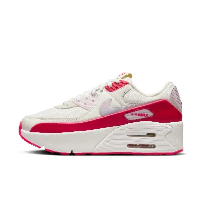 Nike Air Max 90 Lv8 Platform Sneaker In White