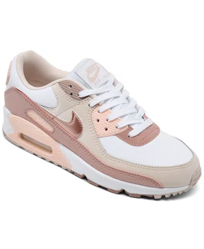 Nike Women's Air Max 90 Next Nature Premium Casual Sneakers From Finish Line In Multi