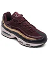 Nike Air Max 95 Se Sneaker In Burgundy
