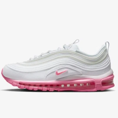 Pre-owned Nike Women's Air Max 97 Se Shoes 'white/pink Foam' (fj4549-100) Expeditedship