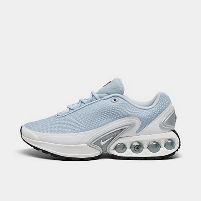 Nike Kids'  Women's Air Max Dn Casual Shoes In Silver/grey/blue