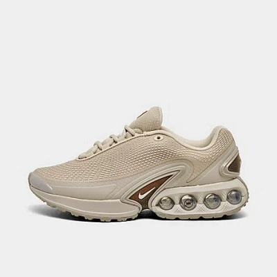 Nike Women's Air Max Dn Casual Shoes In Light Khaki/gold