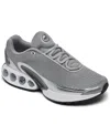 Nike Women's Air Max Dn Casual Sneakers From Finish Line In Metallic Silver,white