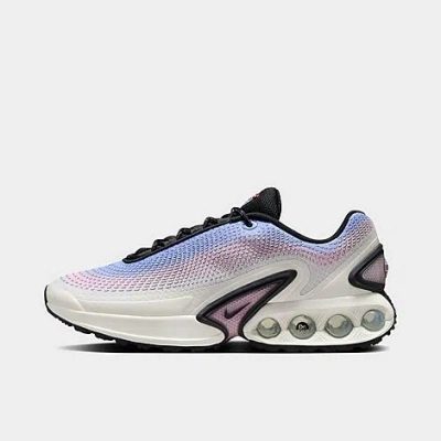 Nike Women's Air Max Dn Premium Casual Shoes In Pink Foam/off Noir/aluminum/metallic Silver