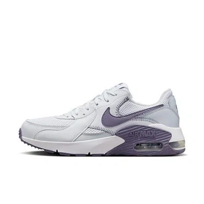 Nike Women's Air Max Excee Casual Shoes In White/daybreak/pure Platinum