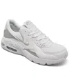 Nike Women's Air Max Excee Casual Sneakers From Finish Line In Summit White/platinum Tint/hemp/sail