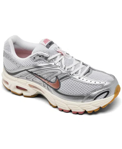 Nike Air Max Moto 2k Metallic-panel Sneakers In Silver