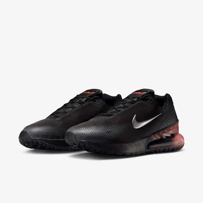 Nike Women's Air Max Phoenix Shoes In Black Royal Red