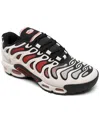 Nike Air Max Plus Drift Sneakers In White And Red In Phantom,met Silver