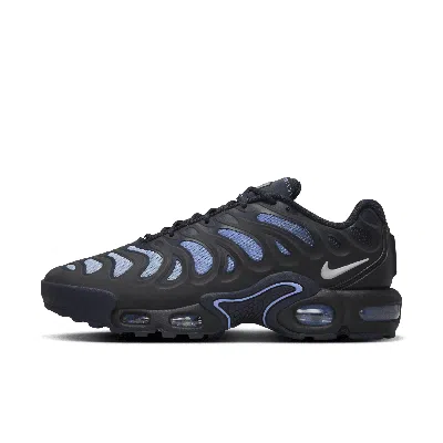 Nike Women's Air Max Plus Drift Shoes In Black/silver/dark Obsidian