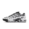 Nike Women's Air Max Plus Drift Shoes In Summit White/black/metallic Silver