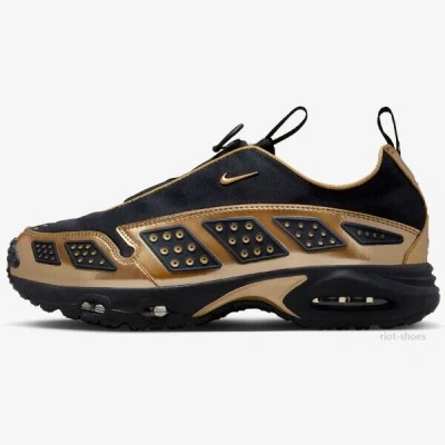 Pre-owned Nike Women's Air Max Sndr 'black/metallic Gold' (hj4130-002) Expeditedship